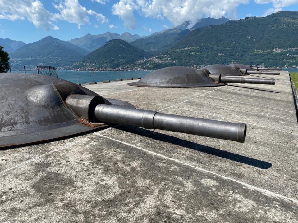 Festungen und Burgen am Comer See