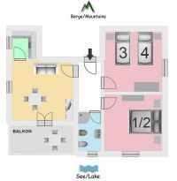 Nido alla Riva Falco Ferienwohnung (1.OG) - 8