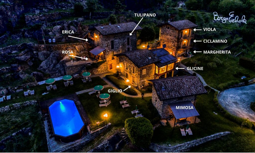 Borgo Erbiola Margherita Ferienwohnung mit Garten (EG) - 2