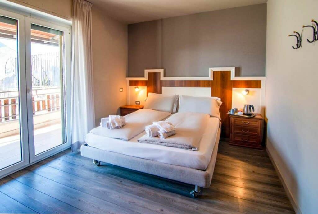 Hotel Saligari Doppelzimmer Bergblick - 8