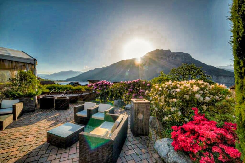 Hotel Saligari Doppelzimmer mit Seeblick und Balkon - 3