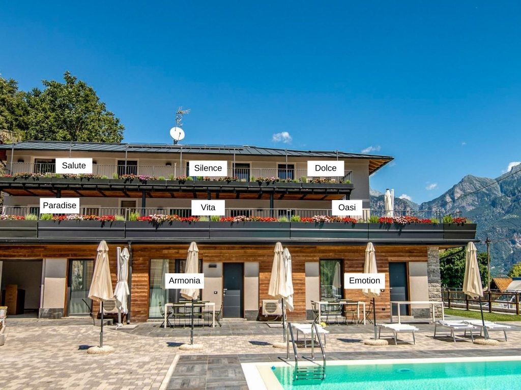 Dascio Residence Salute Ferienwohnung mit Pool - 2